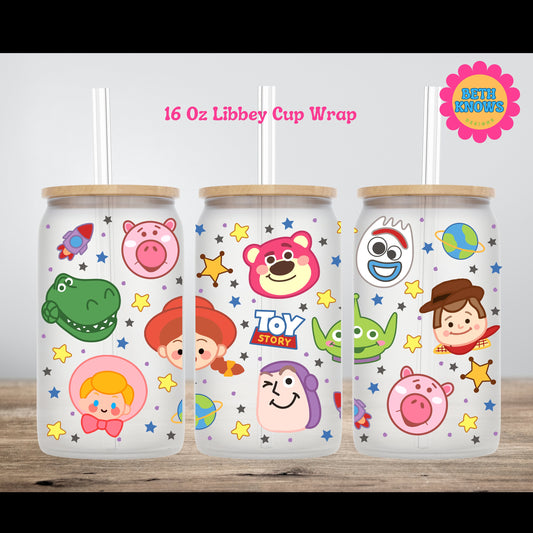 16 oz Libbey cup wrap only