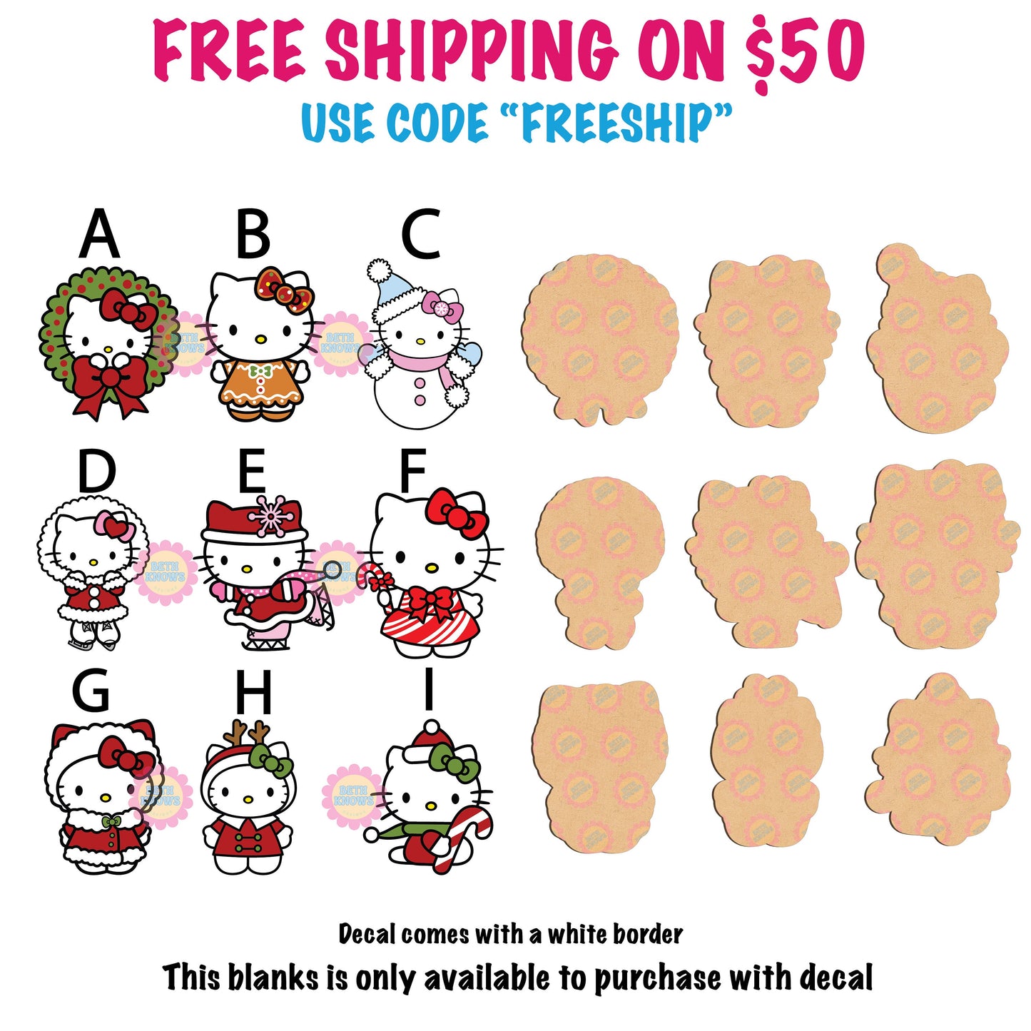 HK xmas Blanks for badge reels